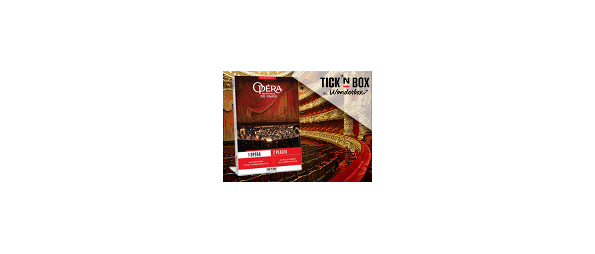 E-box Tick'nBox Opéra de Paris (e-carte)