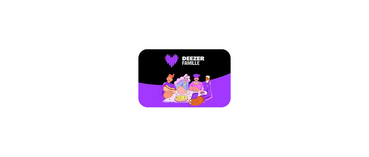 Deezer Family (e-carte)