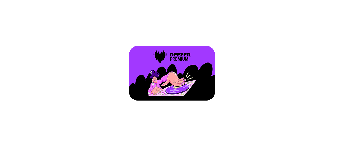 Deezer Premium (e-carte)